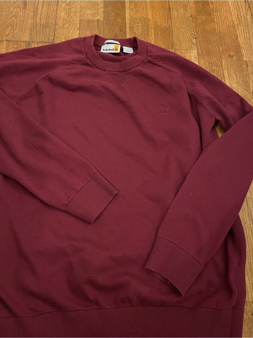 Timberland Men's Crewneck Sweater - Wine
